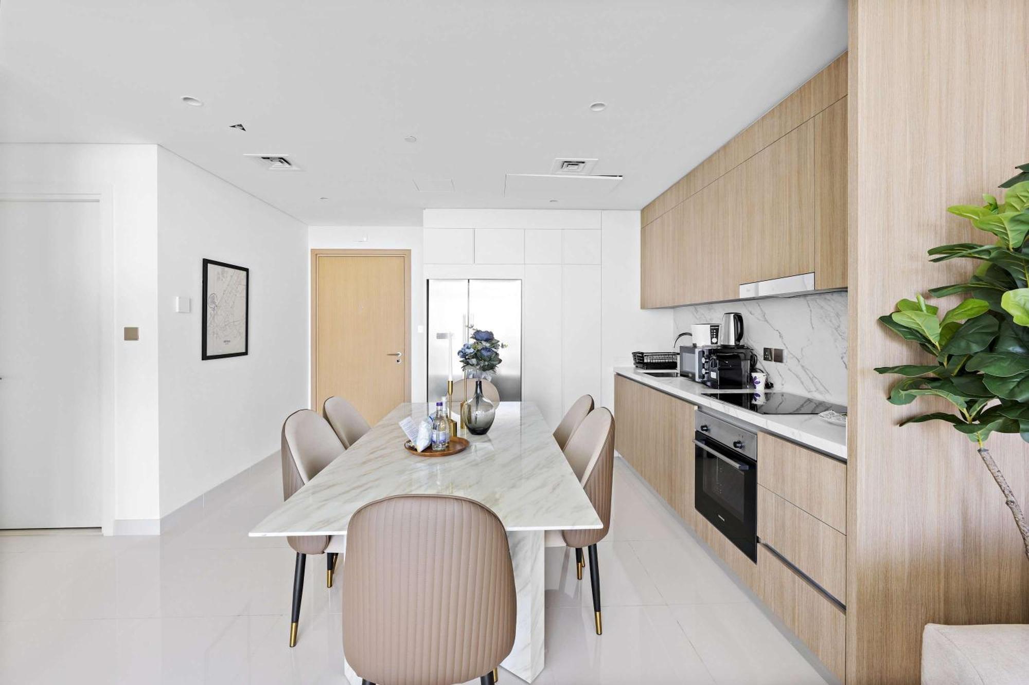 דובאי Silkhaus Brand New 2Bdr In Beach Vista מראה חיצוני תמונה